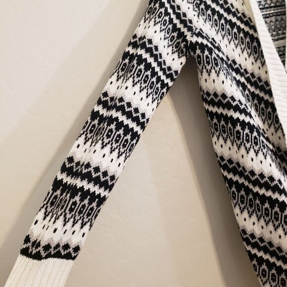 Design History girls cardigan black/white size XL - Picture 5 of 10